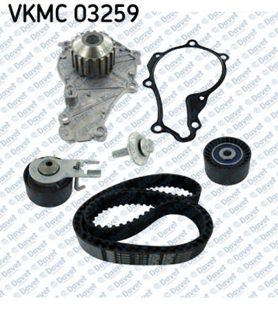 SKF VKMC 03259 Triger Seti+Devirdaim Devirdaimli 3m5q 8a615 Ca+3m5q 8591 Ca Focus/C-Max/C3/C4/307/308/407/Br3/Partner Tepee